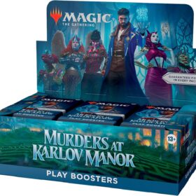 Boite de boosters de jeu de Meurtres au manoir Karlov