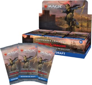 Boite de boosters de draft de Commander Légendes : la bataille de la Porte de Baldur - Image 4