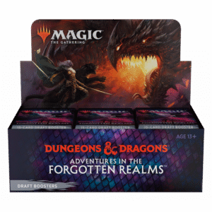 Boite de boosters de draft de Forgotten Realms: Aventures dans les Royaumes Oubliés