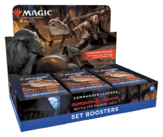 Commander Legends: Battle for Baldur's Gate - Set Booster Display (18 Set Boosters)